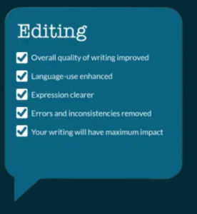 Professional proofreading and editing services